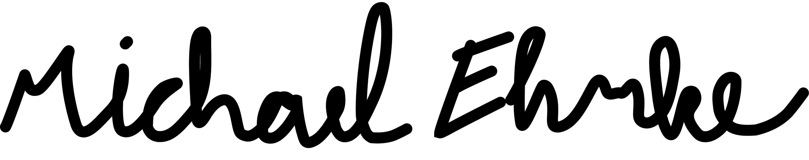 Michael Wilhelm Ehmke Signature